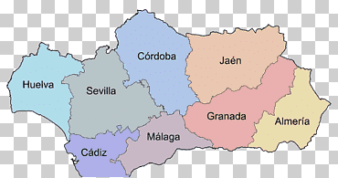 málaga antequera costa del sol provincia de cádiz córdoba, andalucia, mundo, mapa, ubicación png