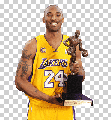 kobe ​​bryant, trofeo kobe bryant, famosos, celebridades deportivas, jugadores de la nba png
