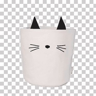 textil liewood cesta gato lejía, gato, blanco, niño, animales png