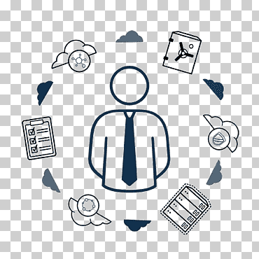 Cloud computing Computer Icons Application software Computer Software, cloud computing illustration, white, text, service png