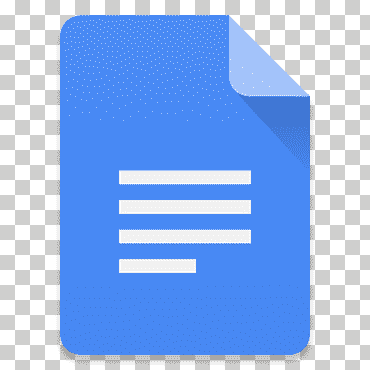 logotipo de google documentos, marca de área de ángulo azul, documentos de tipo de archivo, azul, ángulo, rectángulo png
