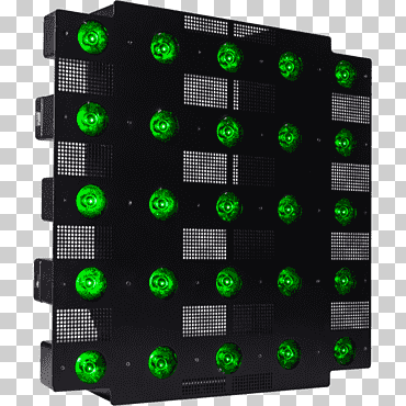 El dispositivo de visualización de diodo emisor de luz llevó el modelo de color de la pantalla rgb, la iluminación del escenario llevó partículas de proyectores, electrónica, ligero, dispositivo electronico png
