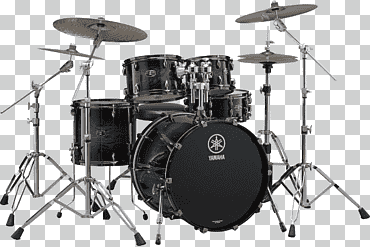 batería yamaha negra y gris juego de batería, batería tambor bajo tom-tom batería tambor hardware instrumento musical, batería, amor, piano, producto png
