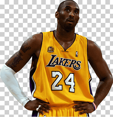 kobe ​​bryant, kobe bryant mirando hacia arriba, famosos, celebridades deportivas, jugadores de la nba png
