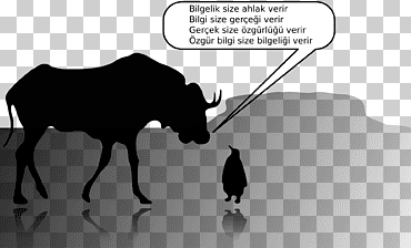 gnu / linux naming controversy linux kernel, linux, familia de cabras de vaca, personaje de ficción, hocico png