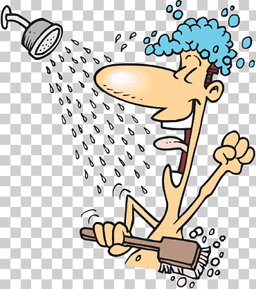 hombre tomando una ducha ilustración, baño de ducha bañera, tomar una ducha, mueble, texto, mano png