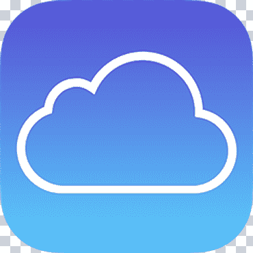 icloud icon, iphone x iphone 6s iphone 8 iphone 7 ipad, icon icloud size, diverso, azul, corazón png