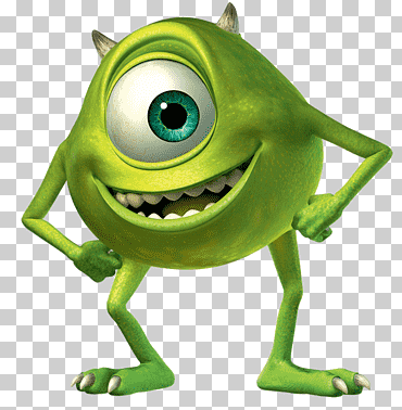 disney monster inc. mike wazowski, mike wazowski james p. monstruos sullivan, inc. ojo, monstruo inc, gente, vertebrado, personaje de ficción png
