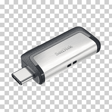 Macbook Pro USB Flash Drives Sandisk Ultra Dual Drive USB tipo C USB-C, almacenamiento externo, electrónica, adaptador, memoria USB png
