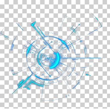 Círculo ligero geometría, ciencia y tecnología, mecánica azul., azul, ángulo, electrónica png