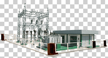 red eléctrica, subestación eléctrica pararrayos eléctricos, distribución de energía eléctrica, transformador, distribución, diverso, industria, transformador png