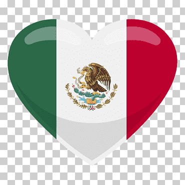 bandera en forma de corazón de la india, bandera de mexico Estados Unidos cocina mexicana, mexico, bandera, corazón, bandera de la india png