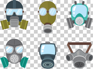 mascarilla de gas, mascarilla protectora, bombero, mascarillas, dibujos animados png