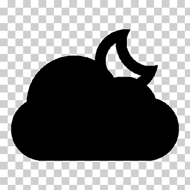 سحابة الحوسبة المطر مغلفة أيقونات الكمبيوتر بوستسكريبت ، غائم, cloud, cloud Computing, أسود png