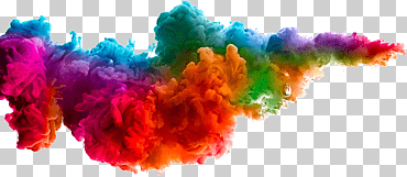 nubes coloridas y creativas, nubes de colores, fumar, creativo colorido png