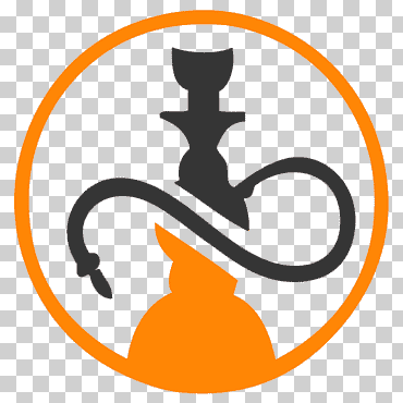 Hookah lounge circle hookah y barra de tabaco cigarrillo electrónico, shisha, silueta, fumar, tienda de humo png