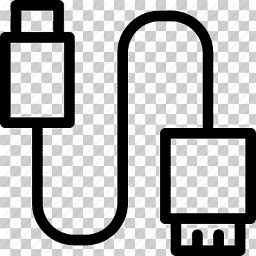 usb iconos de la computadora cable eléctrico conector eléctrico, cable de icono, diverso, texto, material png