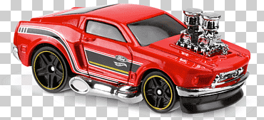 coche 2017 ford mustang hot wheels 2017 tooned, hot wheel mustang, coche, vehículo, 2017 ford mustang png