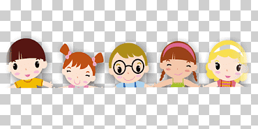 Ilustración de maestra de niños de kindergarten, niños de kindergarten, cinco niños vistiendo ropa, ropa de ninos, texto, mano png