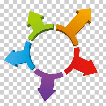 flecha multicolor multicolor logo arte, flecha gráficos 3d por computadora tridimensional diseño gráfico del espacio, círculo de flecha tridimensional 3d, Gráficos 3d por computadora, fotografía, marco de círculo png