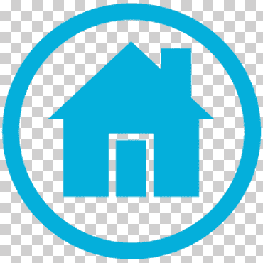 botón ordenador iconos casa enlace, botón, azul, edificio, texto png