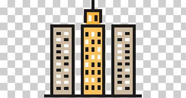 edificio fuente, edificio, edificio, iconos vectoriales, avenida png