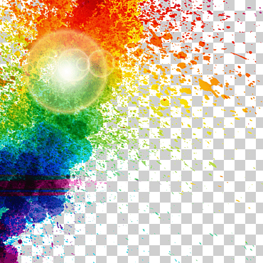 Acuarela patrón de salpicaduras, ilustración coloreada del arco iris, pintura de acuarela, textura, hojas de acuarela png