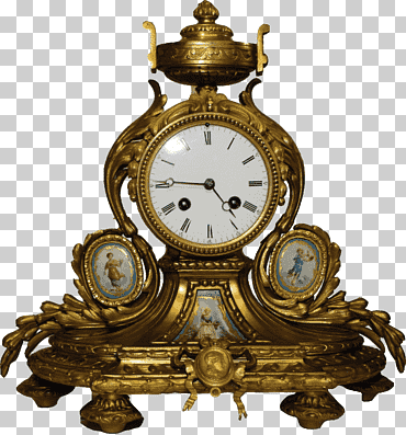 Mantel reloj piso y abuelo relojes movimiento antiguo, antiguo, mueble, metal, reloj de la chimenea png