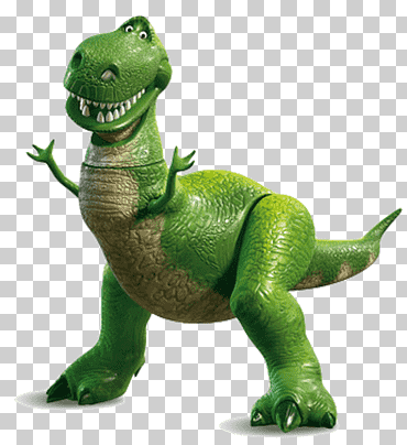 toy story rex, tiranosaurio dinosaurio organismo animal terrestre, toy story, animal, figura animal, fantasía png