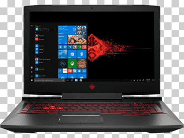laptop hp omen 17-an000 series hp omen 17t gaming intel core i7 hewlett-packard, laptop, artilugio, electrónica, netbook png