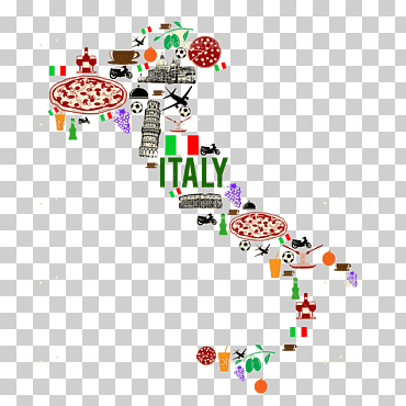 símbolo de mapa de Italia, hito de Italia, texto, mapa del mundo, jugar png