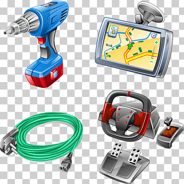 herramienta de mano herramienta eléctrica, herramientas de hardware material de hardware, herramientas de construcción, cable, feliz cumpleaños vector imágenes png