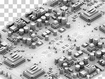 placa de circuito impreso circuito electrónico red eléctrica circuito integrado electrónica, circuito de chip de computadora, Red de computadoras, fotografía, computadora png