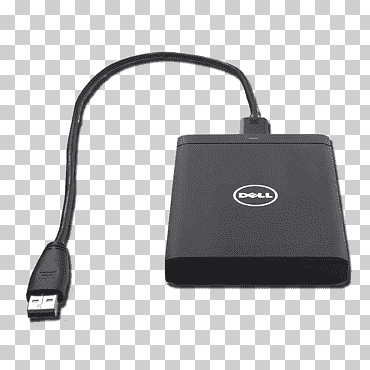 copia de seguridad de terabyte de almacenamiento externo de discos duros de Dell, usb, electrónica, adaptador, cable png
