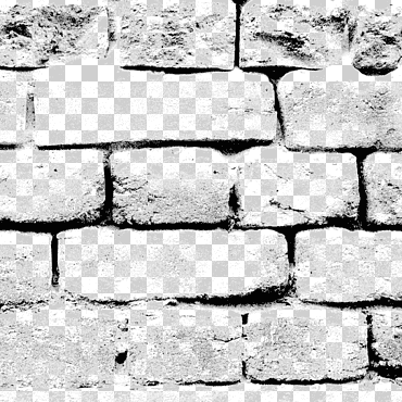 cepillo de pared de piedra de ladrillo, fondo de pared de ladrillo negro vintage, textura, retro, monocromo png