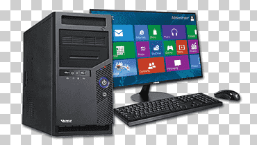 carcasas y carcasas de computadoras computadoras de escritorio computadora personal hardware de computadora, computadora de escritorio PC, Red de computadoras, electrónica, computadora png