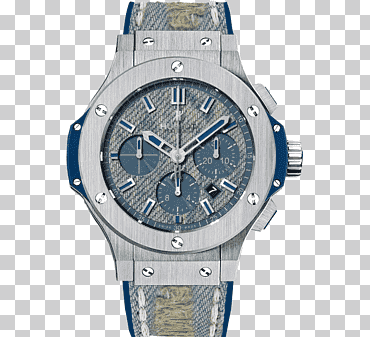 Hublot reloj cronógrafo jeans joyas, reloj, accesorio de reloj, Al por menor, accesorios png