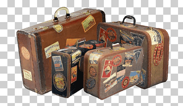 maleta de viaje vacaciones de equipaje, viajero con maleta, mochila, maleta, el maletero png