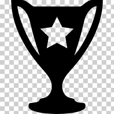 trofeo premio silueta, trofeo, medalla, deporte, silueta png