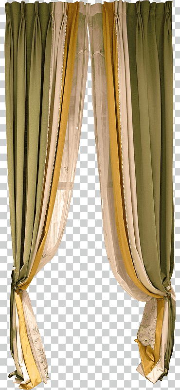 Cortinas verdes y marrones, dormitorio con cortina, cortinas simples., casa, mueble, diseño de interiores png