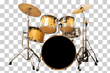 Batería de oro y negro, batería percusión de instrumentos musicales, batería de oro., moneda de oro, etiqueta de oro, tambor png
