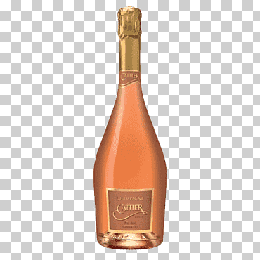botella de champagne, cattier rosé, comida, champán, botella png