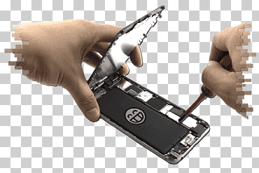 iphone 4 iphone 8 teléfono smartphone iphone 6s, reparación, electrónica, mano, dispositivo electronico png