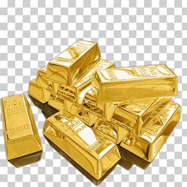 lote de barras de oro, oro como dinero de inversión lingotes de barras de oro, oro 3d, moneda de oro, inversión, oro png