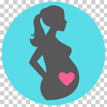 mujer embarazada, silueta de mujer embarazada, embarazada, diverso, azul, logo png