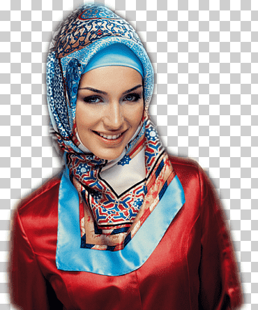 Hijab moda musulmana velo abaya, vestido, azul, accesorio para el cabello, mujer png