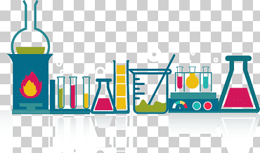 Ilustración de laboratorio químico, partícula química, gas, ion, química, diverso, texto, logo png