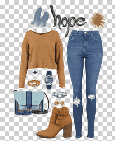camisa sin mangas camisa suéter jeans, suéter ropa jeans, azul, Moda, ropa de bebé png