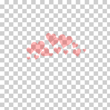 corazón rosa, superposición de estudio picsart corazón, corazones tumblr, amor, diverso, texto png