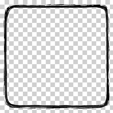borde cuadrado negro, simple frontera, fronteras creativas, borde cuadrado png